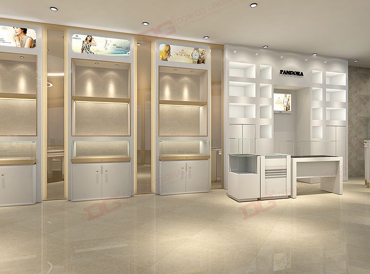 High End Luxury Jewelry Showroom Design