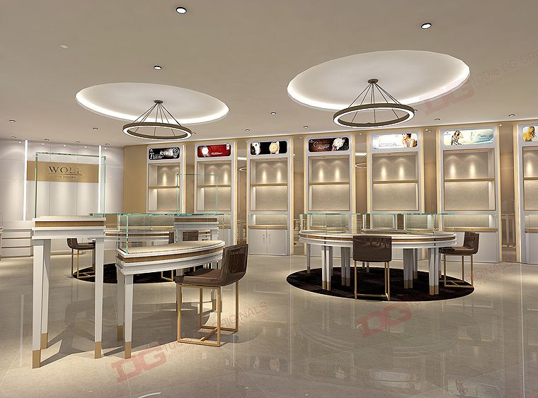 American High End Jewellery Shop Design-FEI LONG